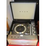 A Bush transistorised record player, type SRP51, the turntable, model no 3500,