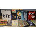 Vinyl Records and Pop Memorabilia - The Beatles, Jefferson Starship, John Lennon, Steve Hackett,