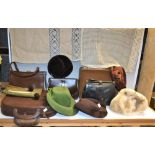 Ladies Accessories - a mid 20th century leather Waldybag; other bags similar;