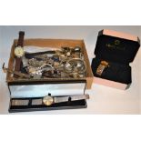Watches - a quantity of lady's and gentleman's wristwatches including Rotary, Ingersoll,