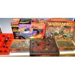 Toys - Warhammer Fantasy Battle, games and models, some painted, some unfinished; boxed sets,