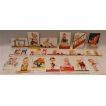 Postcards - a collection of eleven 1930's Mabel Lucie Attwell postcards; others,