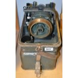 A Hilger and Watts theodolite, metal case Condition Report: See attached images,