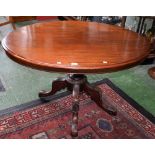 A Victorian mahogany centre table, c.