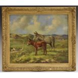 Arthur Jesse Heyden (1916 - 1990) Donkey and Jenny signed, dated 1976, oil on board,