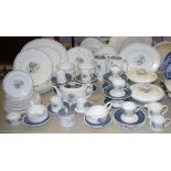 A comprehensive Susie Cooper tea, coffee and dinner setting, comprising of tureens, coffee pot,
