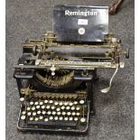 A Remington typewriter