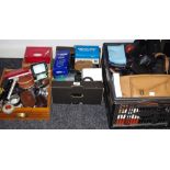 Photographic interest - a quantity of photographic accessories and spare parts including various