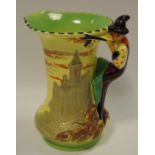 A Burleigh ware Pied Piper of Hamlyn jug c.1935.