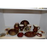 Carltonware - Rouge Royale - spill vases; ewers; trinket dishes; vase;