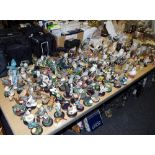 The Country Bird Collection - a large quantity of avian models;