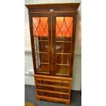 A yew display cabinet
