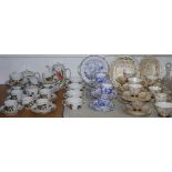 Decorative Ceramics - a Royal Worcester Evesham pattern coffee and tea setting including teapot,