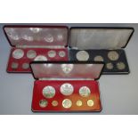 Coins - Proof Sets - a Franklin Mint commonwealth of The Bahamas dated 1975;