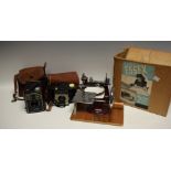 An Essex miniature sewing machine,