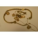 Costume Jewellery - including bracelet, necklace, earrings,