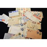 Stamps - postal history, Commonwealth, USA Airmail,