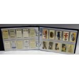 Cigarette Cards - album of mainly better cards each catalogued in the range £2 to £10, Wills,