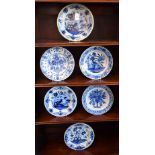 An 18th century Dutch delft plate,