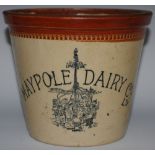 Advertisement - An early 20th century Maypole Dairy Co.