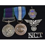 Medals, Northern Ireland and Cyprus, a pair,