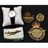 A commemorative RAF wristwatch, by Coinwatch,