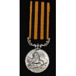 Medals, British South Africa Company Rhodesia 1896 medal, York and Lancaster regiment,