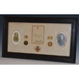Medals, World War I, a set of three, 1915-15 Star, British War and Victory,
