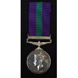Medals, General Service medal, clasp Palestine 1945-48 correctly named to Private 14797162 CFN D.