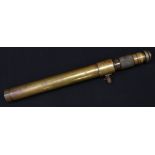 A brass patent tank gun sight, by Ross, London, no.
