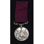 Medal, Queen Victoria, For Long Service and Good Conduct, named to Sgt. Instr. J.