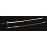A British 1822 pattern Infantry officers sword, by Levy & Co,