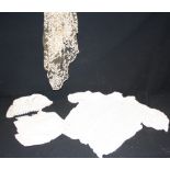Texiltes - Lace - an 18th or 19th century Continental lace collar, possibly Venetian,