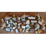 Wade Whimsies - a Whimsie-on-Why Town including country house, water mill, fire station,