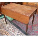 A 19th century mahogany Pembroke table,