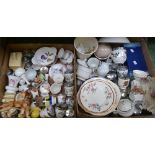 Ceramics - a quantity of Royal Worcester egg coddlers; a Colclough cake stand;