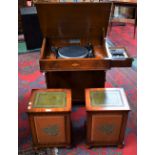 A Period High Fidelity stereophonic sound system, as a Davenport (PHF17E),