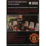 A box for 8 at Old Trafford with Full Hospitality and Private Balcony Old Trafford,