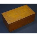 Veterinary - an early 20th century pine veterinarian's apothecary box, Day,