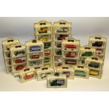 Die-cast Vehicles - Lledo Days Gone models including buses, vans, advertising delivery vans, etc,