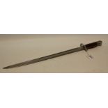 A Remington bayonet,