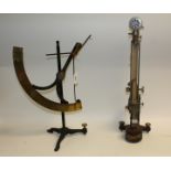 Scientific Instruments - an H E Messmer Ltd, London, balance scale,