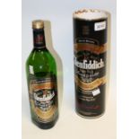 A bottle of Glenfiddich Special Reserve Pure Malt single malt scotch whisky,