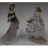 ***LOT WITHDRAWN***A Lladro figure, Cinderella; another,