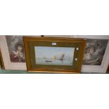 Pictures and Prints - a pair of watercolours, Venetian scenes,