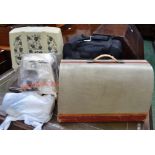 Sewing Machines - a Jones 461, electric, cased; a Frister Lock 3, electric; a Janome model 204D,