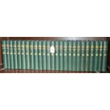 Books - a set early 20th century cloth bound works of Charles Dickens,