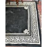 A contemporary hand made Chinese carpet/rug,