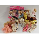 Barbie Dolls - retro and vintage mostly 1990s inc Fantasy Barbie, Fashion play Barbie etc,