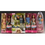 Barbie Dolls - Beach Fun Barbie dolls, Summer, Lea and Blaine, Happy Family Alan and Ryan,